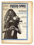 Janis Joplin Signed 1969 "Rolling Stone" Magazine (REAL)
