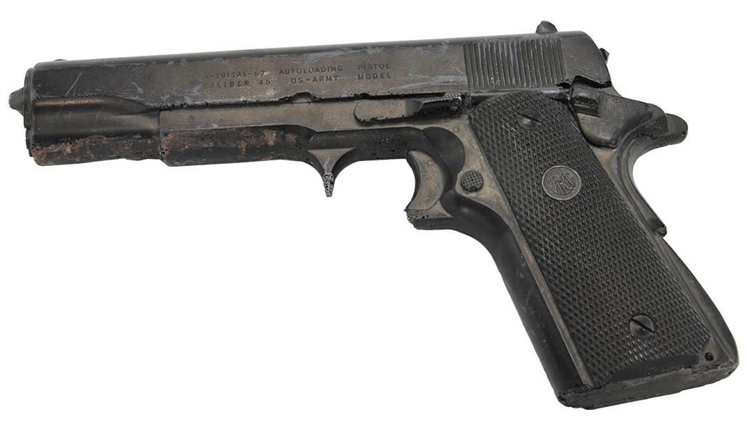 Arnold Schwarzenegger "Terminator 2: Judgment Day" Screen Used Prop Handgun