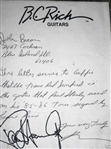 KISS Paul Stanley 1985 Owned, Stage Played & Tears Are Falling Video Used BC Rich Ironbird Guitar