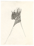 Miles Davis Original “Betty Davis Eyes” Signed Artwork