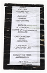 Harry Styles 2019 “Love On” Tour Stage Used Jimi Hendrix Woodstock Style Guitar Strap