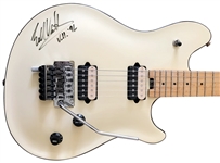 Eddie Van Halen Played & Signed Peavey Wolfgang Ivory Guitar (REAL)