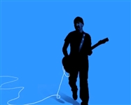 U2 / THE EDGE – Music Video Played Fender Guitar in U2's Iconic Apple Music Video Advert (Photo-Matched)