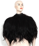 Lady Gaga Worn Charlie Le Mindu Haute Coiffure Custom Black Hair Cape (Photo-Matched)