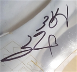 Prince Sheila E Owned, Worn and Signed White Leather Peek-A-Boo Stiletto Shoes
