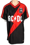 AC/DC Original "Rock or Bust" 2015 World Tour Concert Soccer-Style Shirt