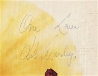 Bob Marley Signed Uprising Album (REAL)