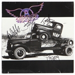 Aerosmith Band Signed "Pump" Album (JSA & REAL)