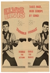 Elvis Presley Vintage Original "Double Trouble" Poster