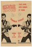 Elvis Presley Vintage Original "Double Trouble" Poster