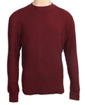 Mick Jagger "Freejack" Film Worn Long-Sleeved Wine Top