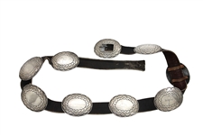 Gregg & Duane Allman 1970 Owned, Stage Worn and Hand Engraved Belt 