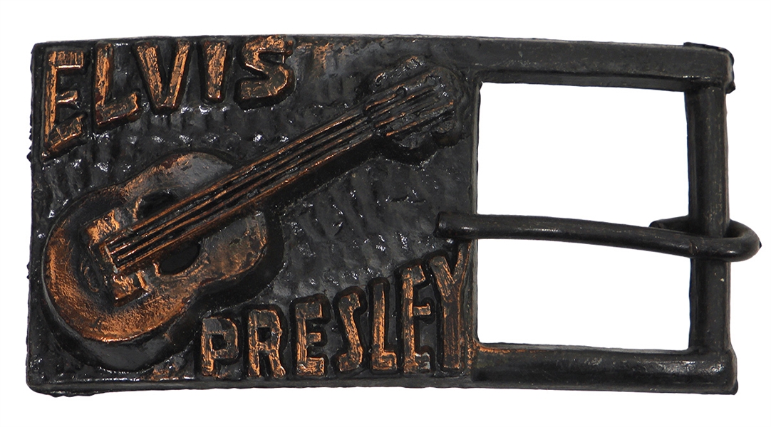 Elvis Presley Vintage Promotional Belt Buckle