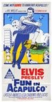 Elvis Presley "Fun In Acapulco" Vintage Original Movie Poster