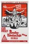 Elvis Presley "Paradise - Hawaiian Style" Vintage Original Movie Poster
