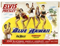 Elvis Presley "Blue Hawaii" Vintage Original Movie Poster