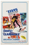 Elvis Presley "Clambake" Vintage Original Movie Poster