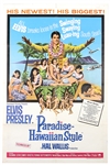 Elvis Presley "Paradise - Hawaiian Style" Vintage Original Movie Poster