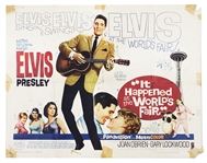 Elvis Presley "It Happened at the Worlds Fair" Vintage Original  Movie Poster