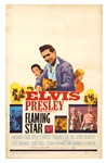 Elvis Presley "Flaming Star" Vintage Original Movie Poster