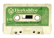 The Who Original 1971 Live Concert Tape