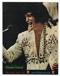 Elvis Presley 1970s Vintage Original Las Vegas Hilton Hotel Menu