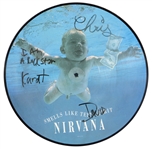  Nirvana Signed "Smells Like Teen Spirit" 12" Picture Disc with Cobain "I Am A Rock Star" Inscription (JSA & REAL) 