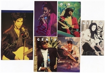 Prince and Band Members Signed Various Photographs (REAL)