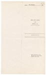 The Beatles Signed Last Agreement for Worldwide Promotion of Their Albums (Except Europe) 1975 (Caiazzo & REAL) 