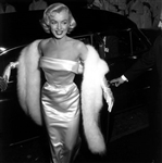 Marilyn Monroe Owned & Worn Stunning Beaded White Satin Opera Gloves
