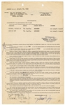 The Beatles “Please Please Me” Vee Jay Records Archive Including Please Please Me Master Tapes and the First Ever Contract Signed in America for The Beatles (100+ Items Total)