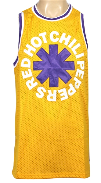 Red Hot Chili Peppers Custom Made Yellow Jersey