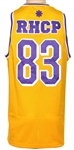 Red Hot Chili Peppers Custom Made Yellow Jersey