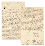 David Bowie 1969 4 Page Signed Handwritten Letter (REAL)