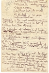 David Bowie 1969 4 Page Signed Handwritten Letter (REAL)