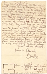David Bowie 1969 4 Page Signed Handwritten Letter (REAL)