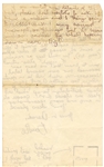 David Bowie 1969 4 Page Signed Handwritten Letter (REAL)