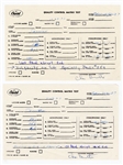 The Rolling Stones Original Capital Records Sheets for Censoring the Album “Beggars Banquet”