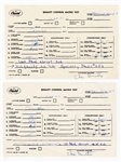 The Rolling Stones Original Capital Records Sheets for Censoring the Album “Beggars Banquet”