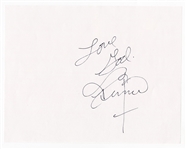 Prince Vintage Autograph Circa 1985 