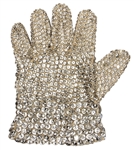 Michael Jackson Stage Worn Iconic Custom Tompkins & Bush Left-Handed Swarovski Crystal Glove From "HIStory" World Tour (Bob Jones & Frank DiLeo Provenance)