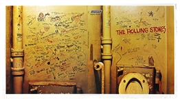 The Rolling Stones “Beggars Banquet” Original Cover Art Slick