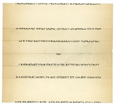 John Lennon Yoko Ono Flyer for ‘Unfinished Painting & Objects’ Exhibition, Indica Gallery
