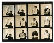 Paul McCartney 1966 Butcher Cover Outtake Robert Whittaker Contact Sheet