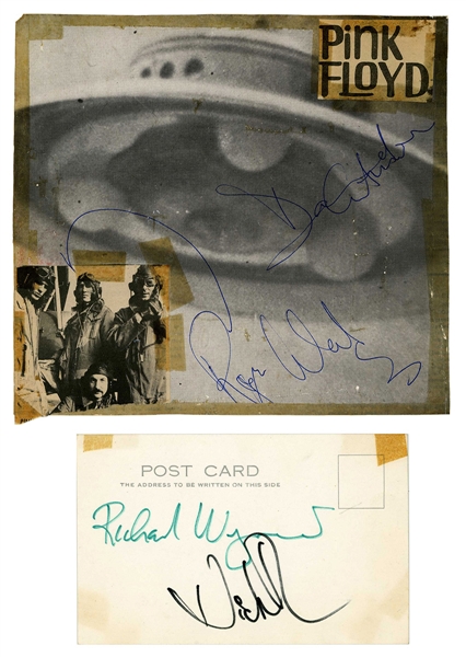 Pink Floyd Early 1970s Autographs (Floyd Authentic)
