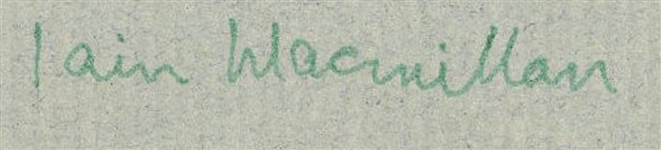 Iain MacMillan Autographed John Lennon And Yoko Ono 1971 Photograph Series