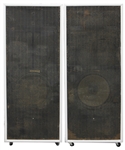 Beatles Abbey Road Studios White Elephant RLS10 Loudspeakers/Amplifiers (2) Used on “Sgt. Pepper's Lonely Hearts Club Band,” The White Album, Abbey Road Darkside of The Moon and More 