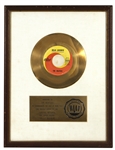 The Beatles “Hello Goodbye” Original RIAA White Matte 45 Gold Record Award Presented to The Beatles