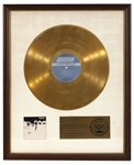 The Rolling Stones “More Hot Rocks (Big Hits & Fazed Cookies)” Original RIAA White Matte Album Gold Record Award Presented to Allan Steckler