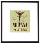 Nirvana Signed “In Utero” Magazine Photograph (REAL)